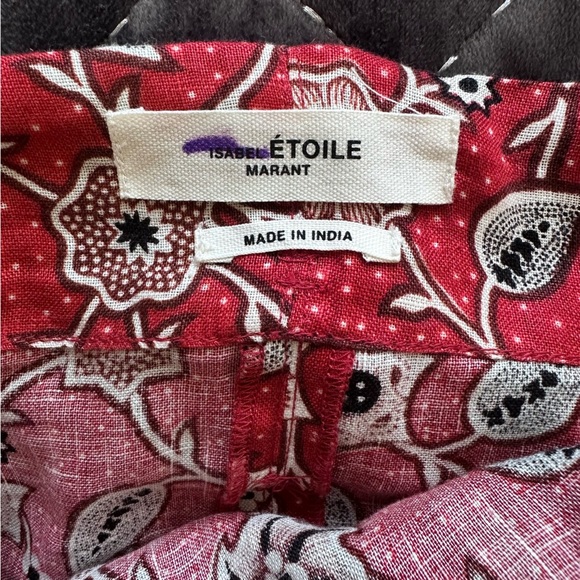 Isabel Marant Etoile Tempster Linen Wrap Mini Skirt - Picture 6 of 8